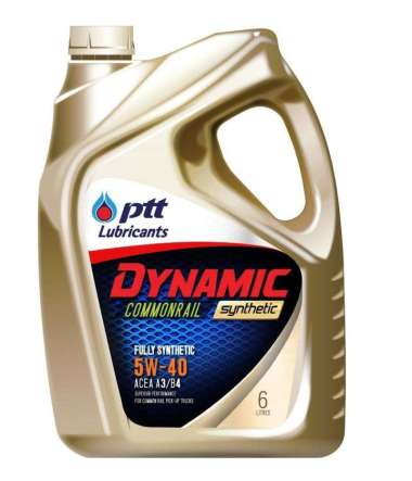 PTT Lubricants Dynamic Commonrail oli mesin diesel 6 L Dynamic 5W40