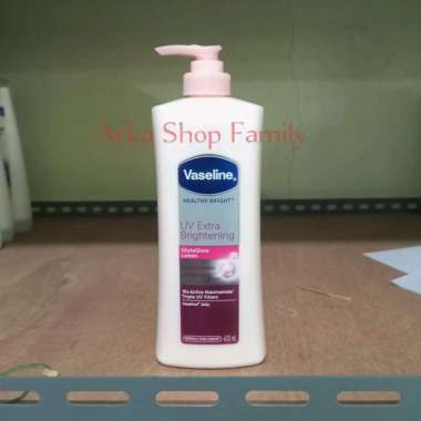 VASELINE Hand Body Lotion Healthy Bright UV Lightening 400ml