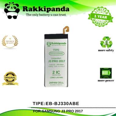 RakkiPanda - Baterai EB-BJ330ABE Samsung J3 Pro 2017 J330