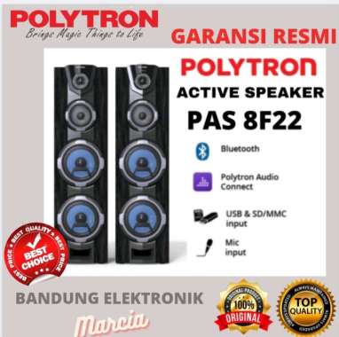 SPEAKER AKTIF POLYTRON PAS-8F22 / PAS8F22 speaker aktif bluetooth