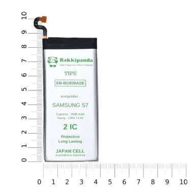 RakkiPanda - Baterai BG930ABE Galaxy S7 G930 / S7 Flat