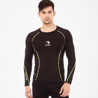 Waldos Sports Apparel Baselayer Man ... Renang Pria - Blink Black