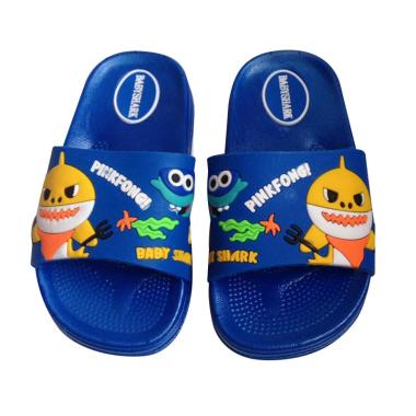 Babyandkids 020-2 Karakter Babyshark Sandal Anak - Biru