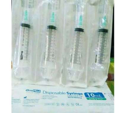 Spuit 10cc Onemed/ Jarum suntik 10ml Onemed