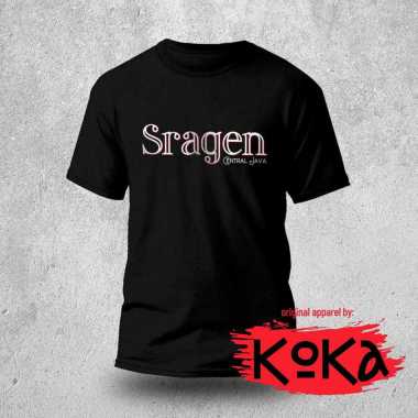 Premium T-shirt - Kaos Khas SRAGEN Original by KOKA Kangkaos - SON2 Lengan Pendek XL