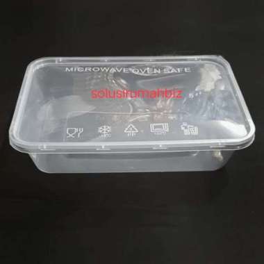 perpc 1pc Thin wall 500 ml Food Container 500ml kotak Makan thinwall