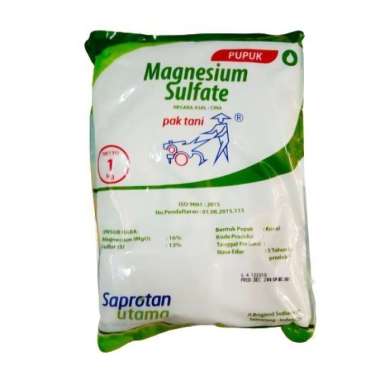 Pupuk Magnesium Sulfate PAK TANI Nutrisi Sulfur dan mgso4 tanaman 1 Kg