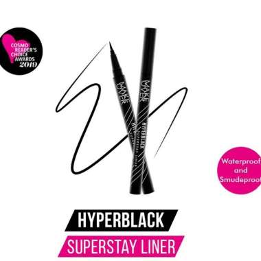 Make Over Hyperblack Superstay Liner 1g - Eyeliner Hitam Waterproof - Eyeliner Anti Luntur - Eyeline