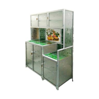 CBJ Kode CBJ112 Motif Buah Rak Piring [3 Pintu]