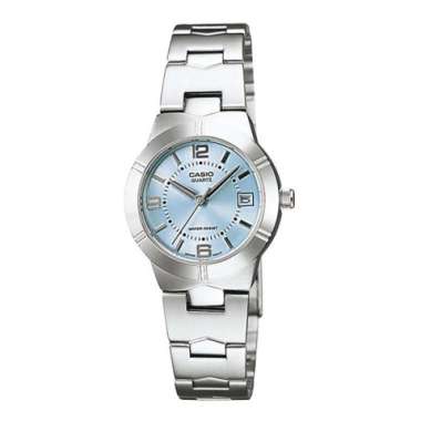 CASIO ORIGINAL - CASIO LTP-1241D-2A - JAM TANGAN WANITA JAM WANITA - STAINLESS CASIO LTP 1241D 2A 12