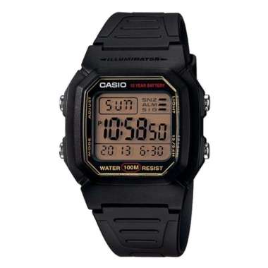 CASIO ORIGINAL - CASIO W-800HG-9AV - JAM TANGAN PRIA JAM PRIA - RUBBER CASIO W-800HG-9A W 800HG 9A 8