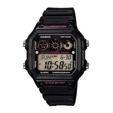 CASIO ORIGINAL - CASIO AE-1300WH-1A2 - JAM TANGAN PRIA JAM PRIA - RUBBER CASIO AE-1300WH-1A AE 1300W
