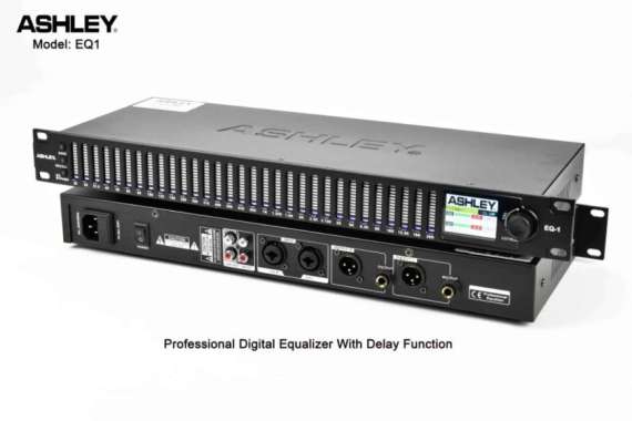 Equalizer Ashley EQ1 / EQ-1 / EQ 1 WITH DELAY FUNCTION ORIGINAL ASHLEY