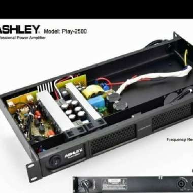 POWER AMPLIFIER ASHLEY PLAY 2500 / PLAY2500 2 X 500 WATT ORIGINAL