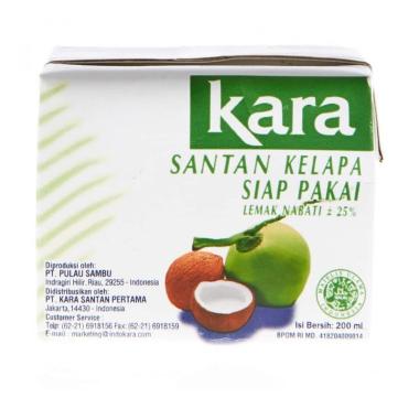 Kara Coconut Cream (Santan Kelapa