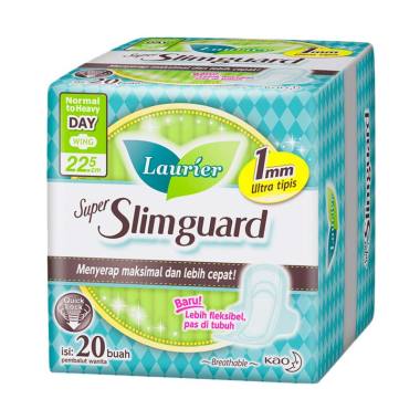 Promo Harga Laurier Super Slimguard Day 22.5 cm 20 pcs - Blibli