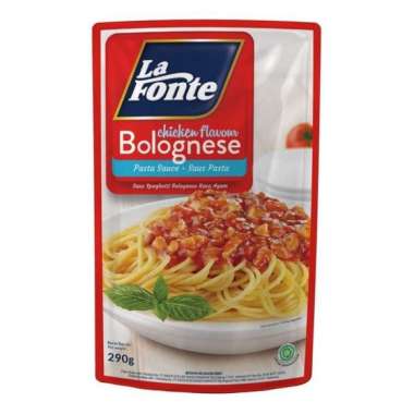 Promo Harga La Fonte Saus Pasta Chicken Flavour Bolognese 290 gr - Blibli