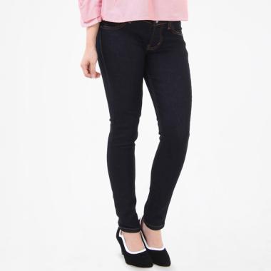 JSK Jeans 9102 Skinny Celana Jeans Wanita - Hitam