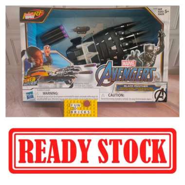 Nerf Power Moves Marvel Avengers Black Panther Power Slash Original