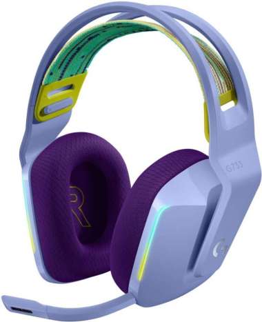 Logitech G733 Lightspeed LILAC - Wireless Gaming Headset