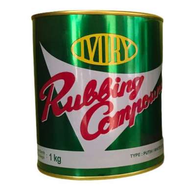 Rubbing Compound Ivory White 1 kg Kompon Poles Mobil & Motor Ivory Kompon Putih 1kg Putih