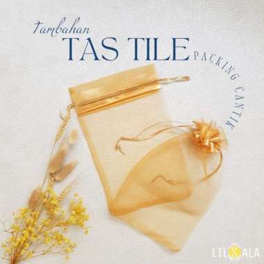 [TILE BESAR] Tambahan Tas Tile Serut Kombinasi Satin untuk Parcel Sajadah Yasin Majmu Al Quran