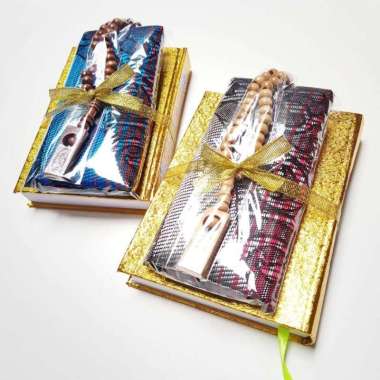 [ANTQA6TJ] Sajadah Turki Dewasa + Al Quran a6 Terjemah souvenir tahlil aqiqah haul 40 harian tahlila