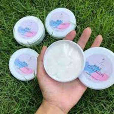BULE COLLAGEN BRIGHTENING BODY SCRUB INFINITY CRYSTALINE PREMIUM QUALITY 100gr Infinity