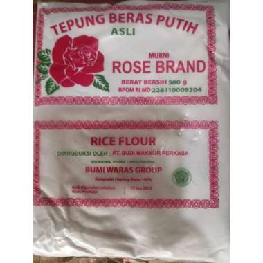 tepung rose brand 500g tepung beras rose brand