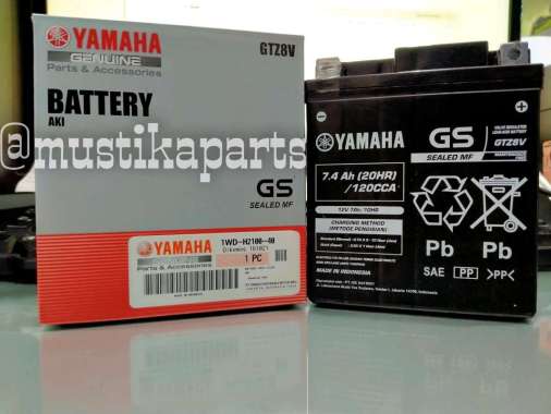 Aki GS 8V Motor Xmax, R25, MT25 Original Yamaha