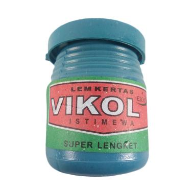 Lem Colek Esco Vikol / Perekat Kertas Istimewa Super Lengket Putih