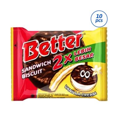 Better Sandwich Biscuit 30pcs (1 pack isi 10pcs x 3)