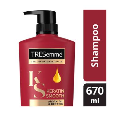 Promo Harga Tresemme Shampoo Keratin Smooth 670 ml - Blibli