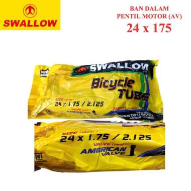 Swallow Ban Dalam Sepeda 24 x 1.75 175, 190, 195, 200, 210, 2125 2.125