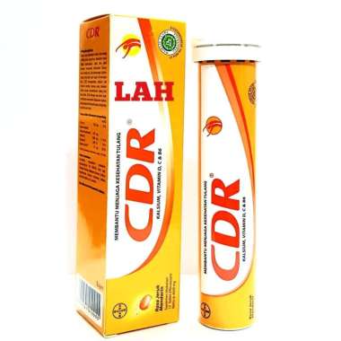 CDR Calcium D Redoxon isi 20 - Suplemen Untuk Kesehatan Tulang - Suplemen Tulang Kuat dan Sehat - Su