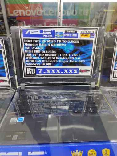 Laptop Asus P1440FA Black