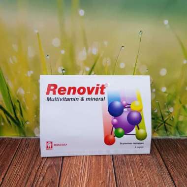 Renovit Strip 4 Kaplet - Multivitamin dan Mineral