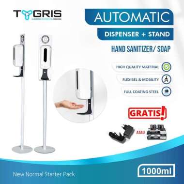 TYGRIS Hand Sanitizer Automatic 1000ml + STAND SPRAY Cair