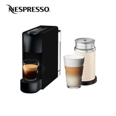 Nespresso Essenza Mini Coffee Capsule Capsules Machine / Mesin Kopi Kapsul Black & Aeroccino3 / Aero
