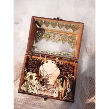 Kotak Perhiasan Pollywood Rama Shinta Vintage Tanpa Nama 1 Set + LM