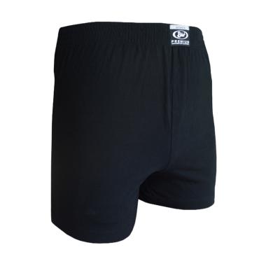 Rider R812B Celana Boxer Pria [1 pcs] L Hitam