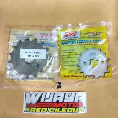 Gear depan Honda CRF150 SSS 428 14T 15T - 14 428 14