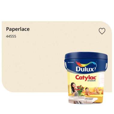 Dulux Catylac Interior Tinting Cat Tembok [5 Kg] Paperlace -