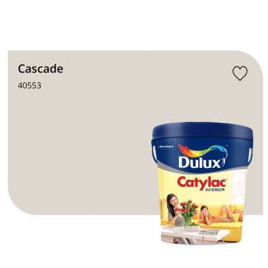 Dulux Catylac Interior Tinting Cat Tembok [5 Kg] Cascade -