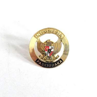 Mulyocreative Bros Logo Purna Paskibraka Pin Paskibraka Indonesia Pengait Jarum [2]