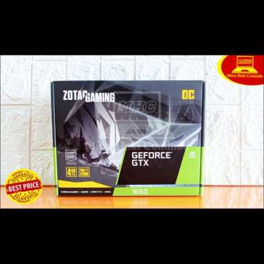VGA ZOTAC GAMING GTX 1650 OC 4GB 128BIT GDDR6 GTX1650 NVIDIA
