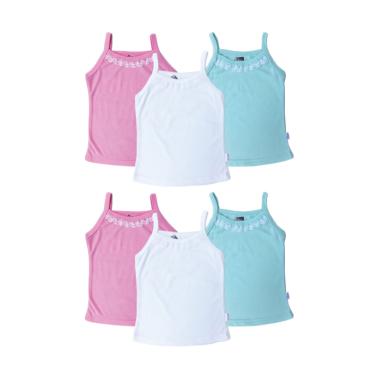 Kazel Renda Tanktop Anak [6 pcs] S -