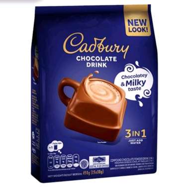 Cadbury Hot Chocolate Drink 3 in 1