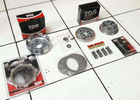 Rumah kopling Set TDR racing Vega ZR Silver