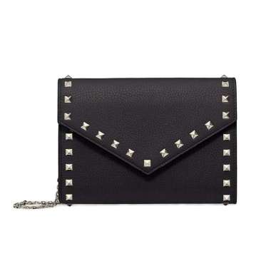 valentino wallet on chain black